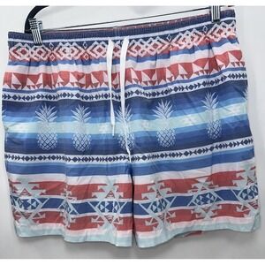 Chubbies Swim Trunks Area 52's 5.5" Mens XXL‎ 2XL Pineapple Aztec Southwestern